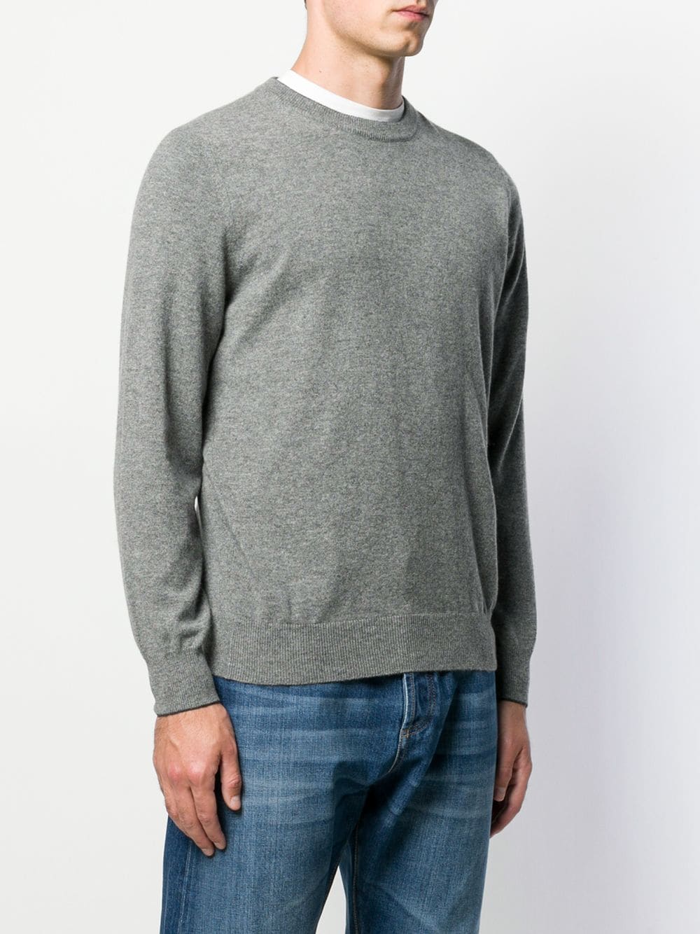 Brunello Cucinelli Sweaters Grigio Cashmere