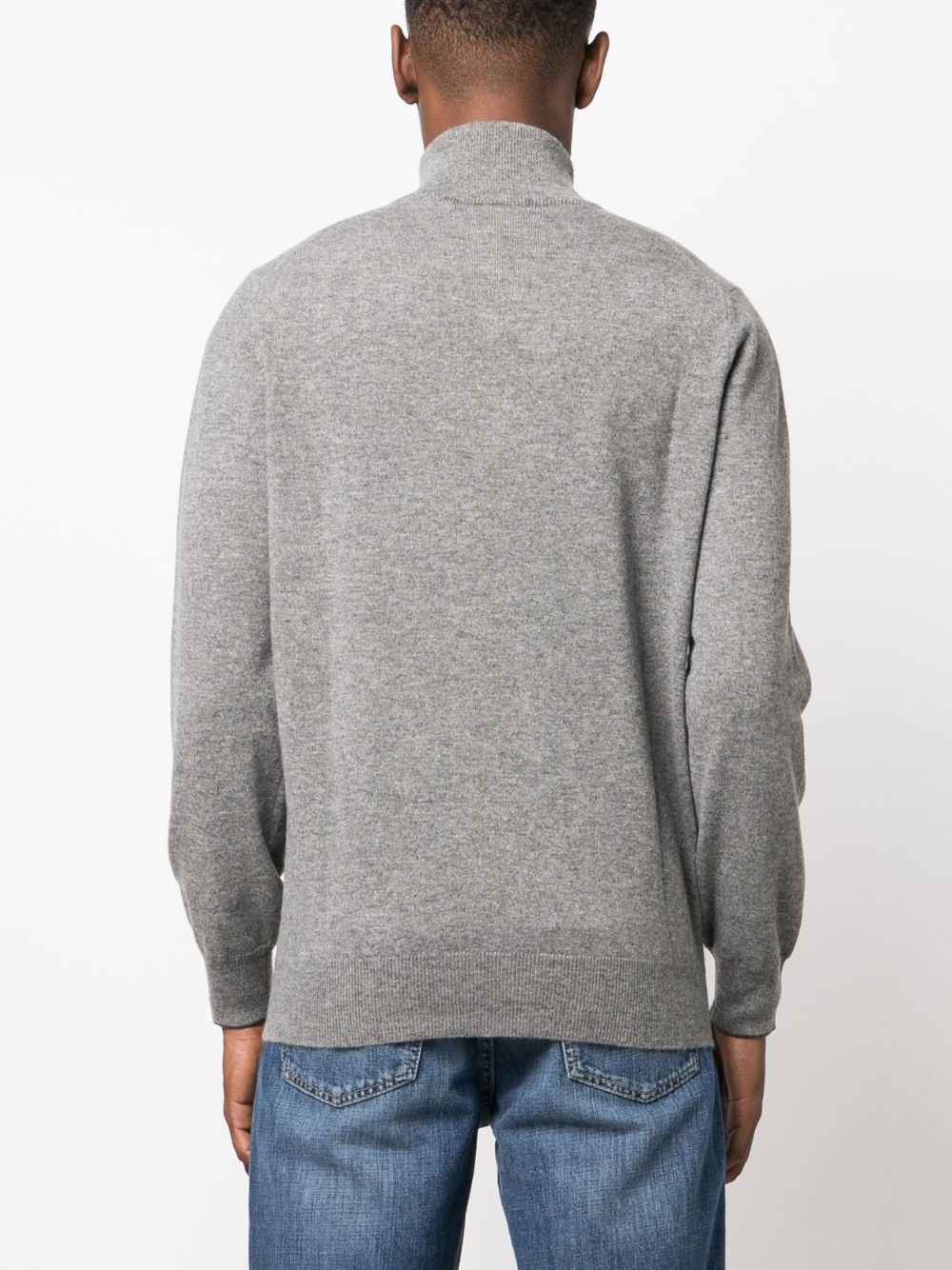 Brunello Cucinelli Sweaters Grigio Scuro Cashmere