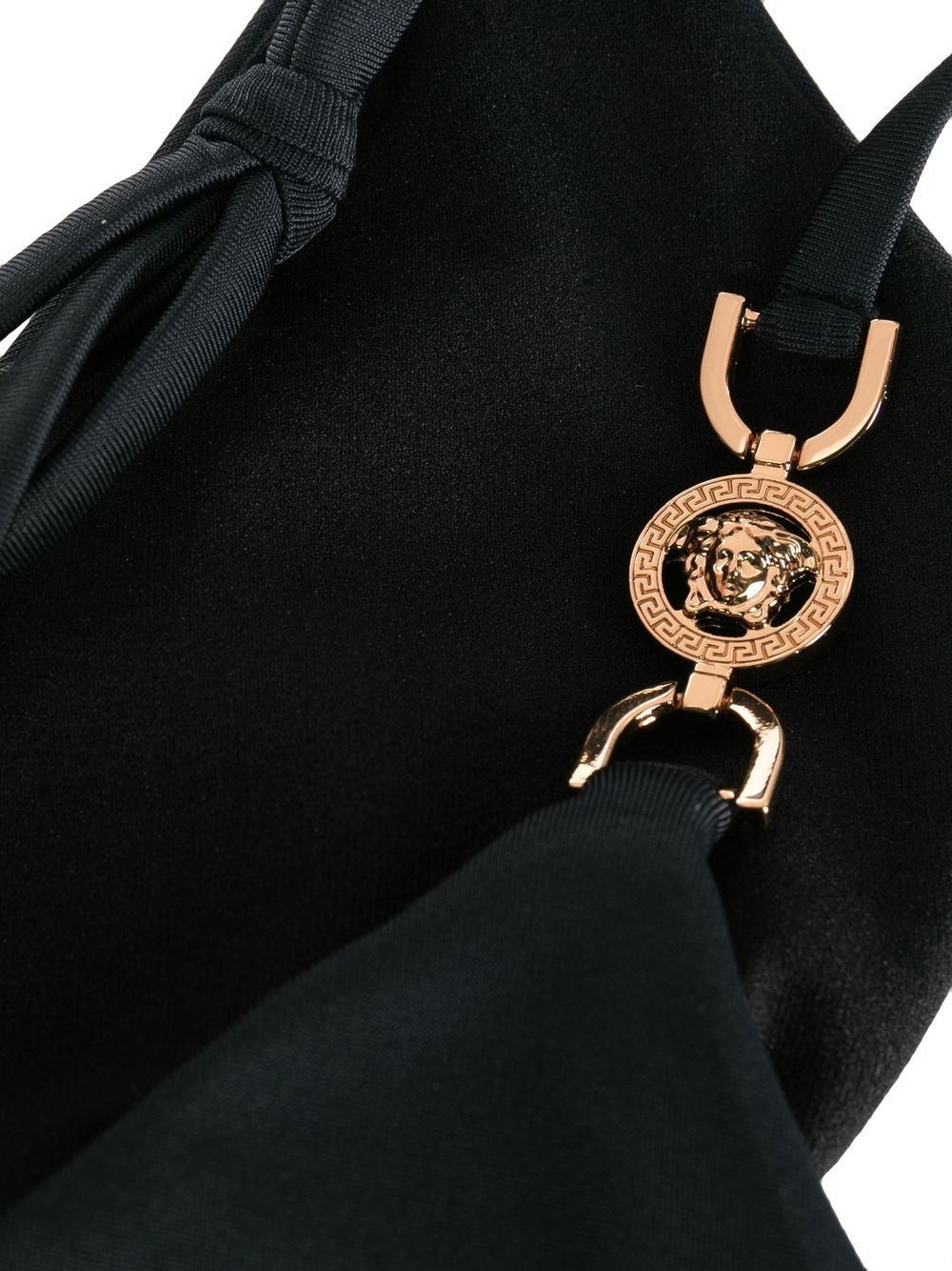 Versace Sea Clothing Black Polyamide Elastane