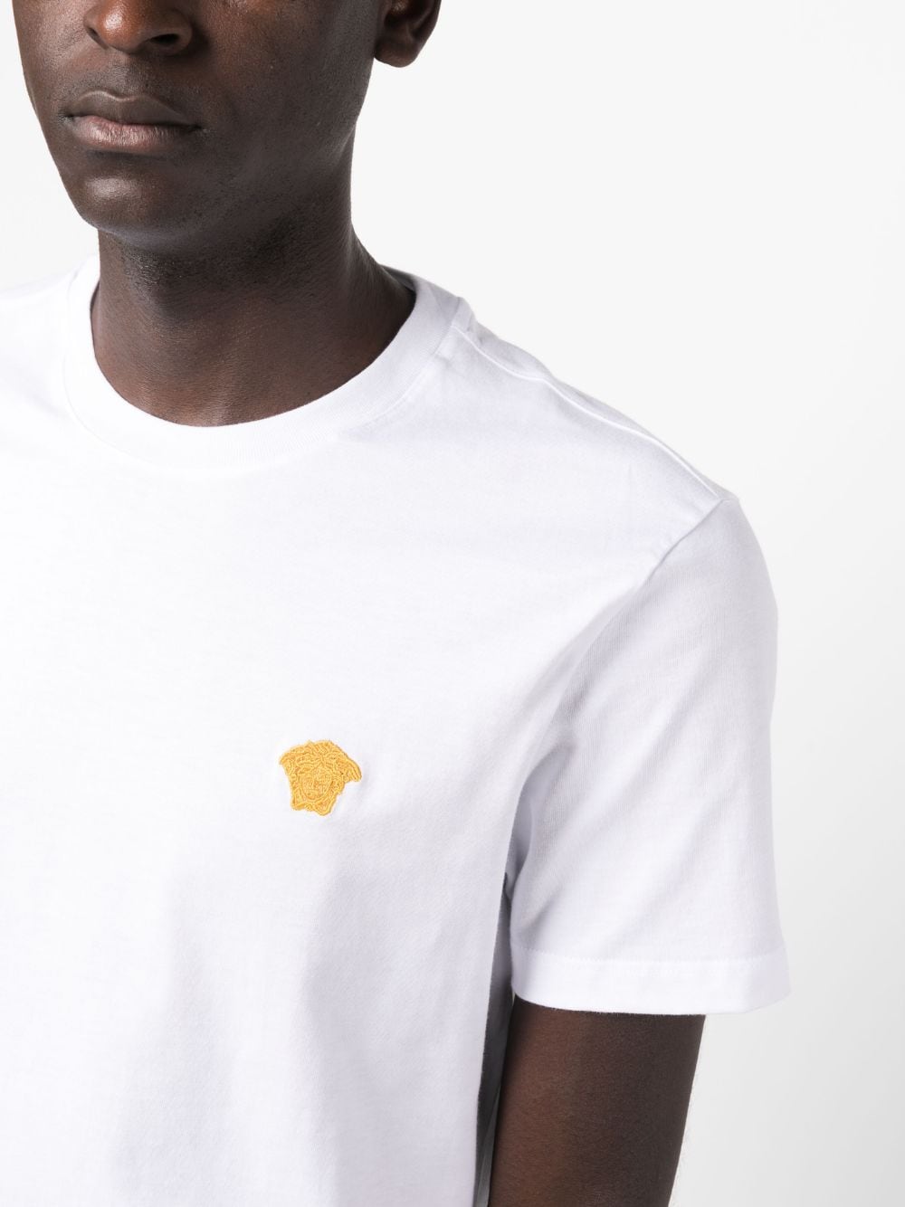 Versace T-Shirts And Polos White Cotton