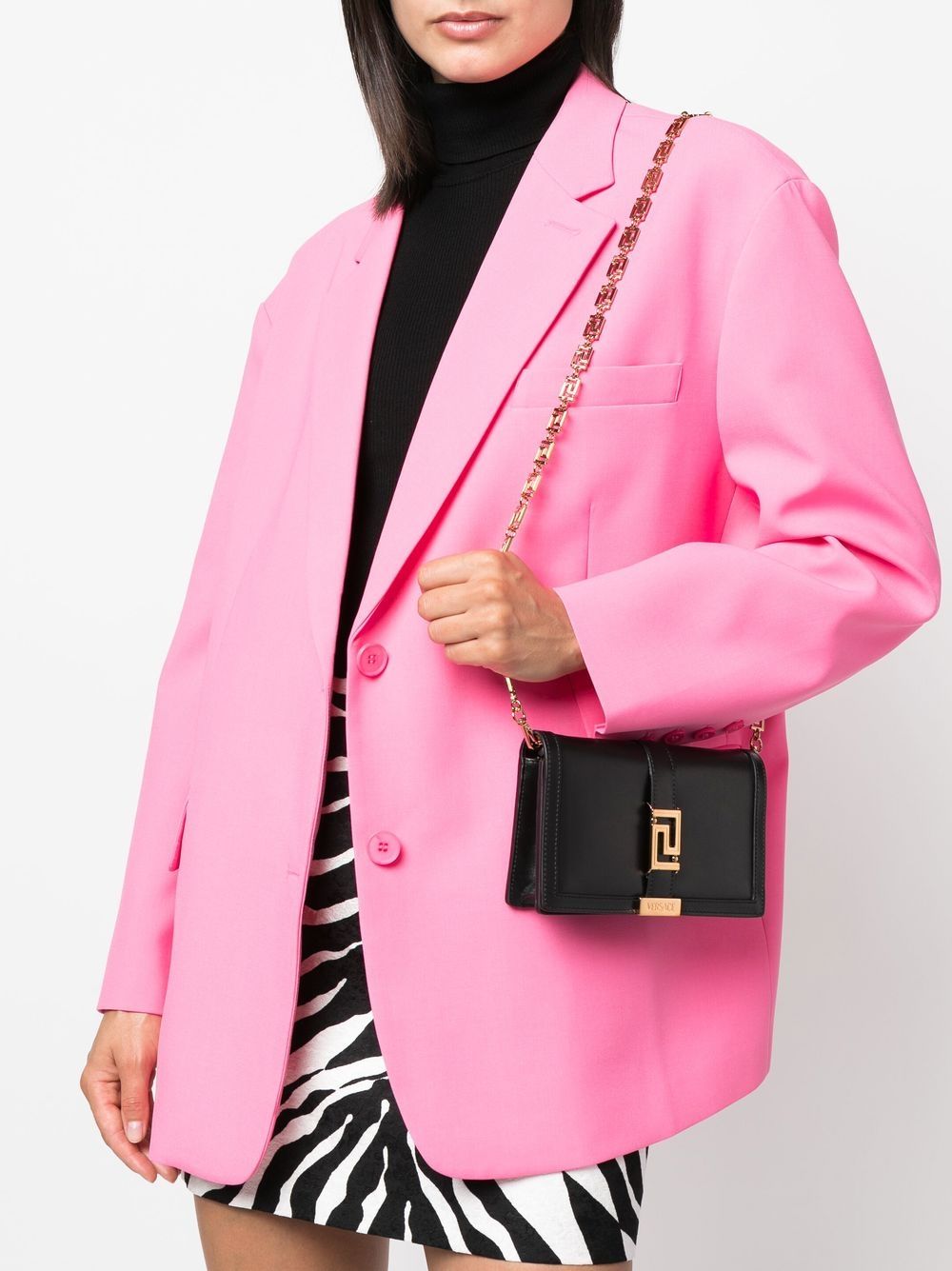 Versace Bags Black Outer: Calf Leather