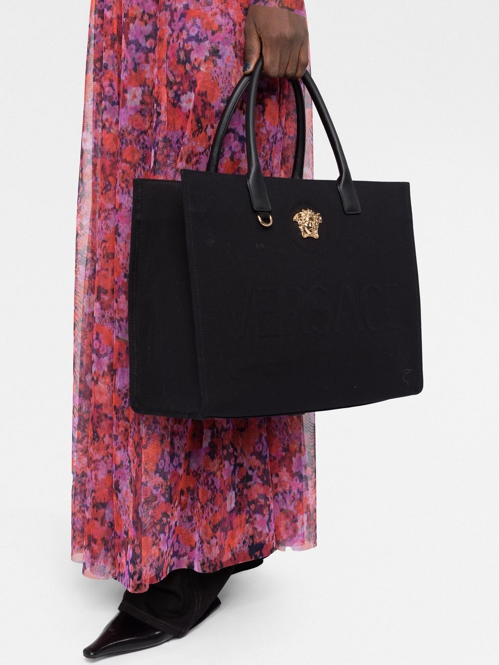 Versace Bags Black Outer: Fabric
