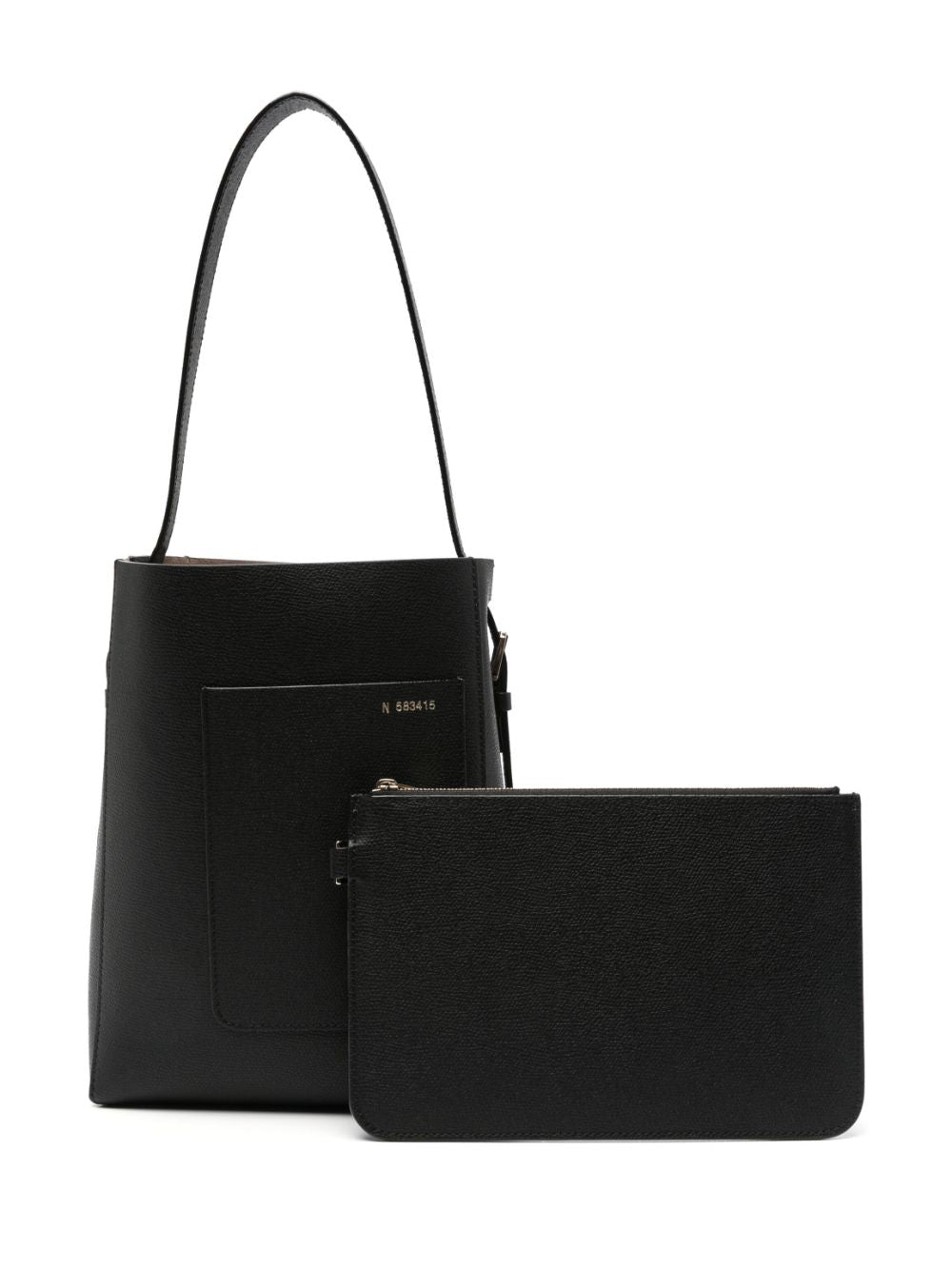 Valextra Bags Black Calf Leather
