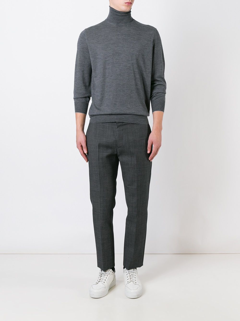 Brunello Cucinelli Sweaters Grigio Wool