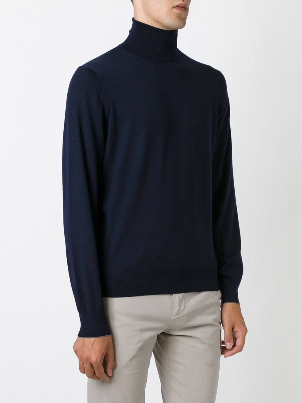 Brunello Cucinelli Sweaters Blu Outer: Wool