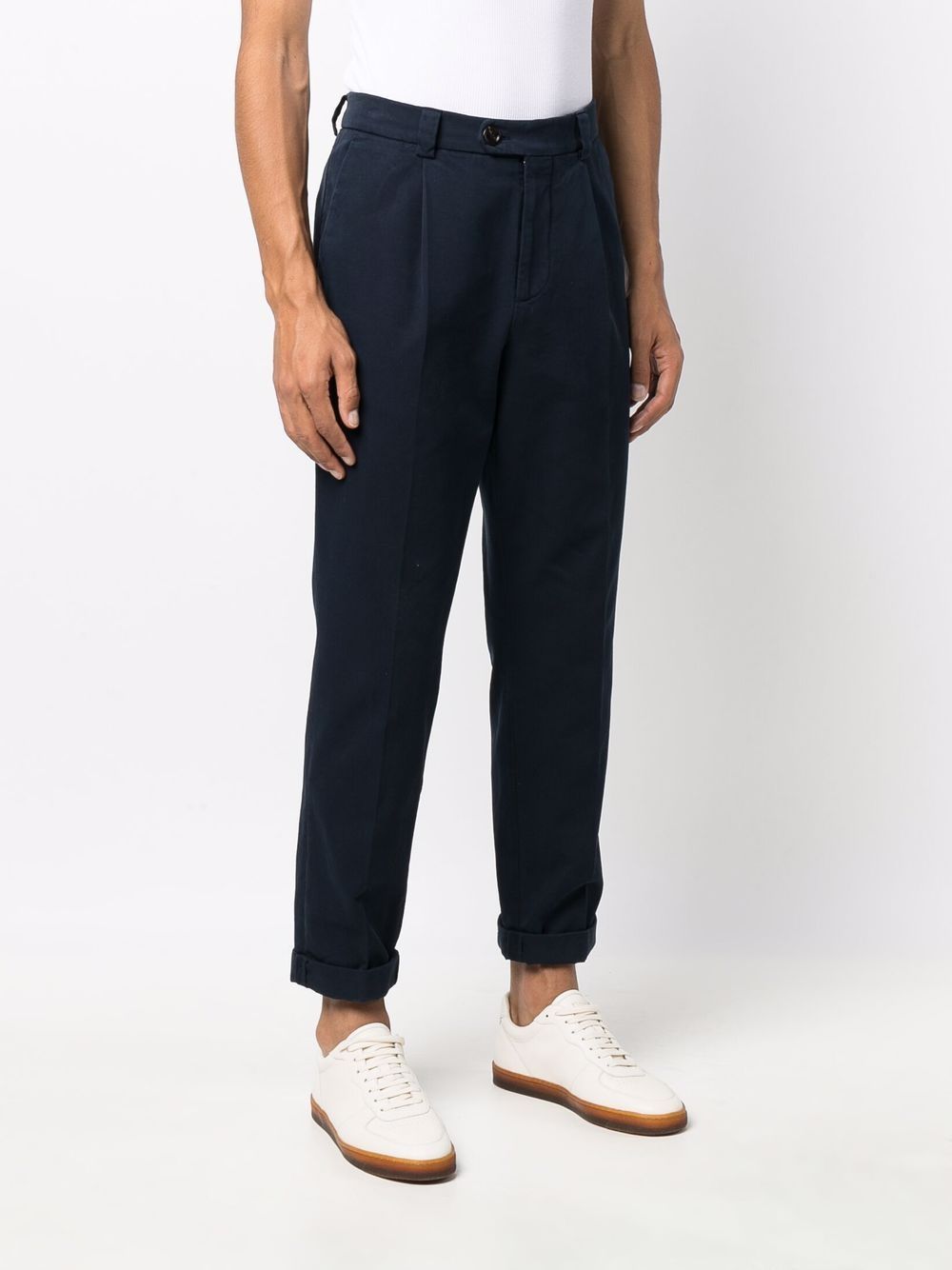 Brunello Cucinelli Trousers Blu Lining: Cotton