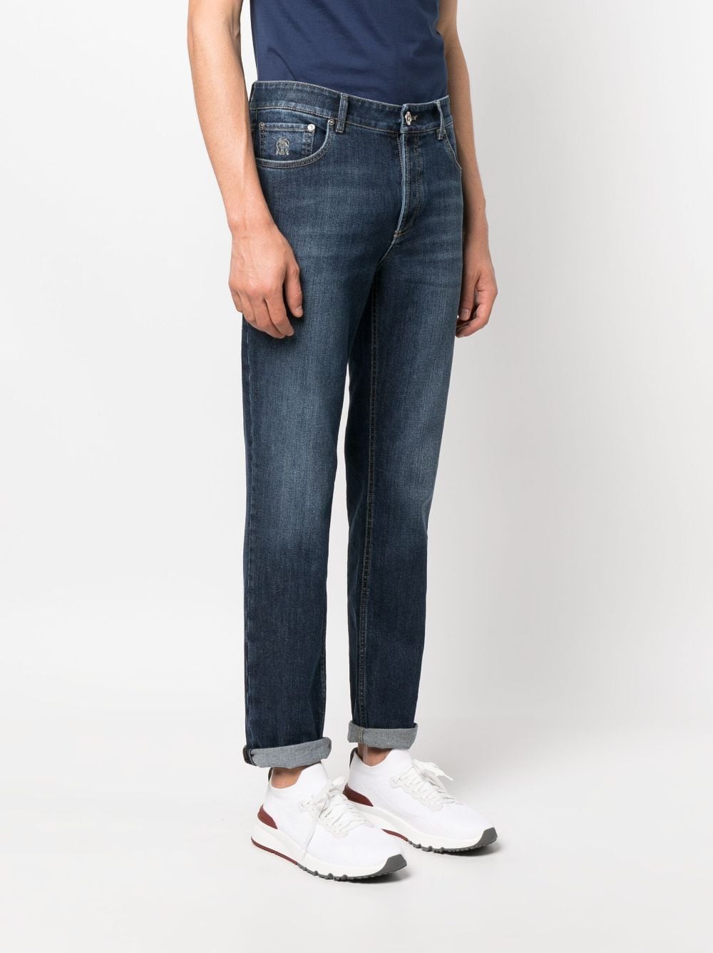 Brunello Cucinelli Jeans Blu Lining: Cotton