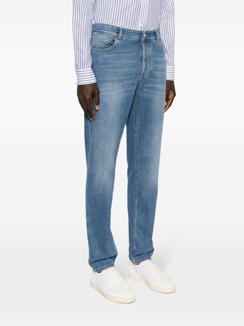 Brunello Cucinelli Jeans Azzurro Outer: Cotton