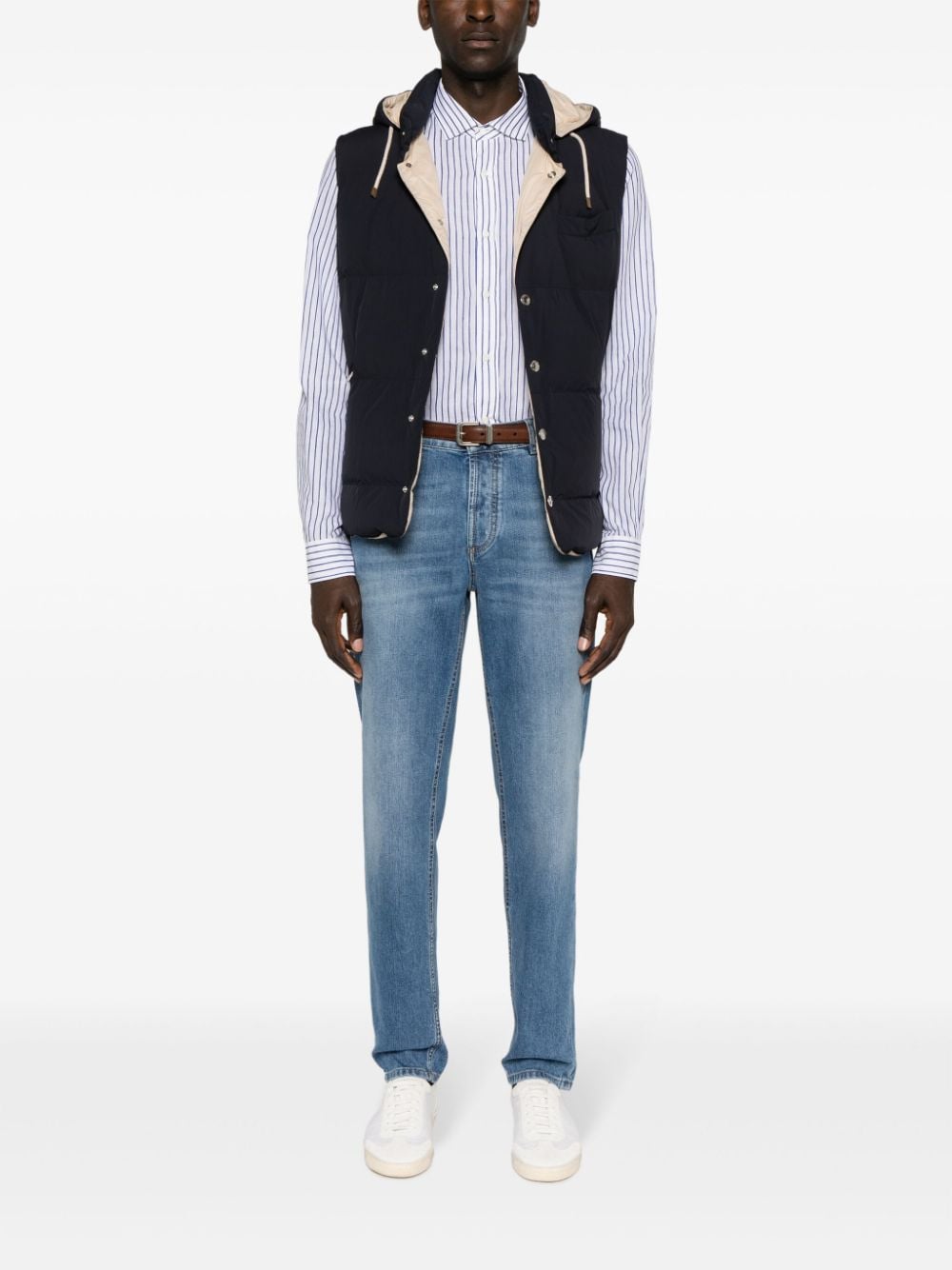 Brunello Cucinelli Jeans Azzurro Outer: Cotton