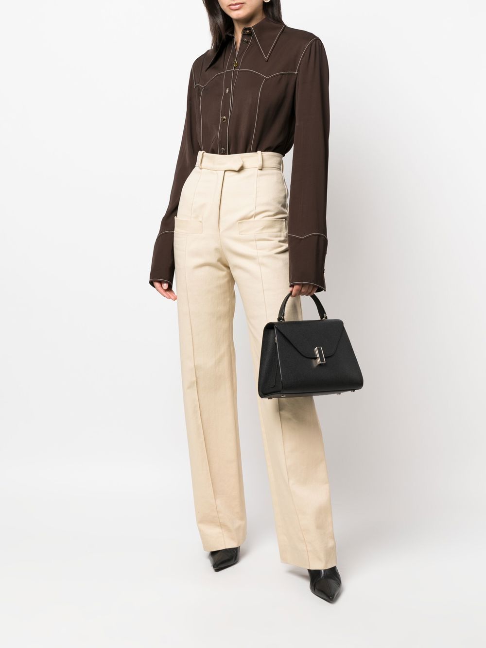 Valextra Bags Black Calf Leather