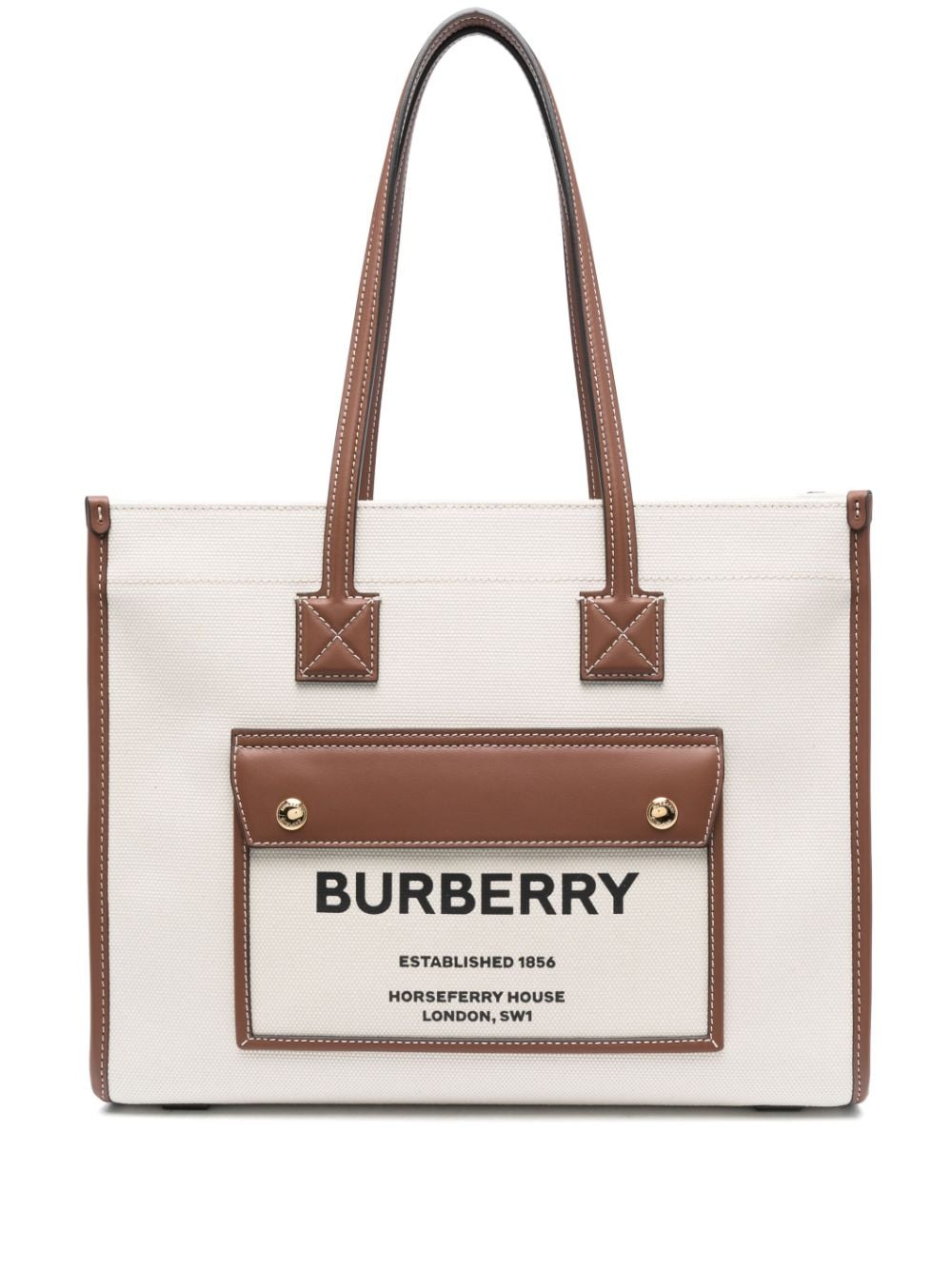 Burberry Bags White Outer: Cotton