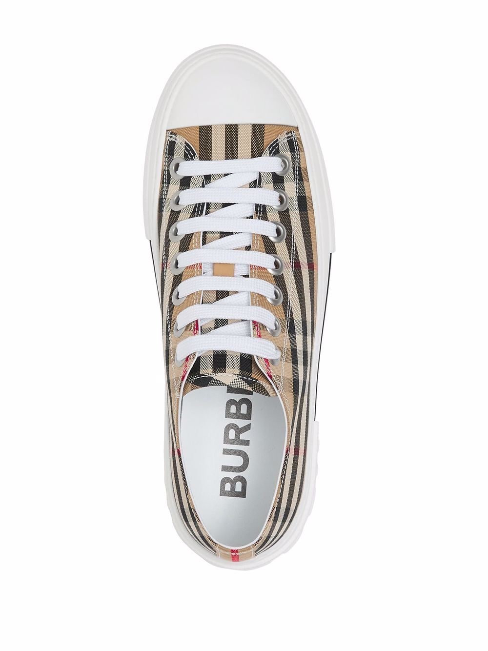 Burberry Sneakers Beige Outer: Cotton Lining: Fabric