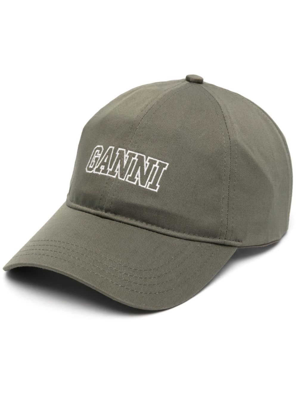 Ganni Hats Kaki Outer: cotton