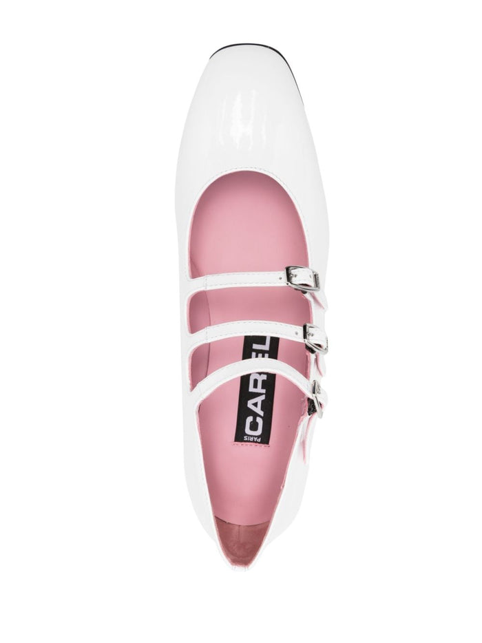 Carel Paris Flat Shoes White