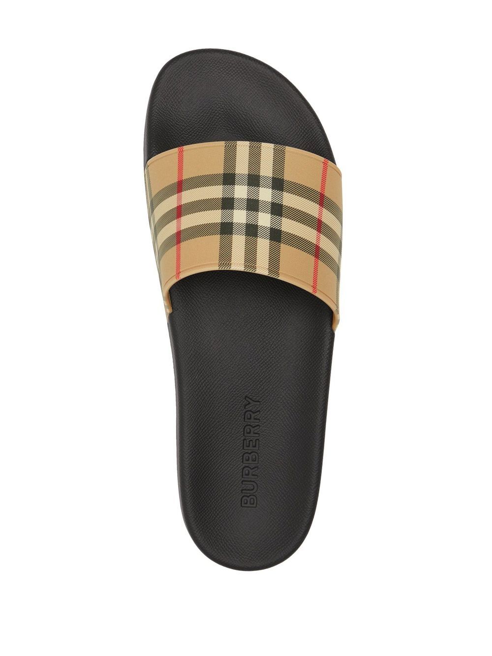 Burberry Sandals Beige Sole: Polyurethane