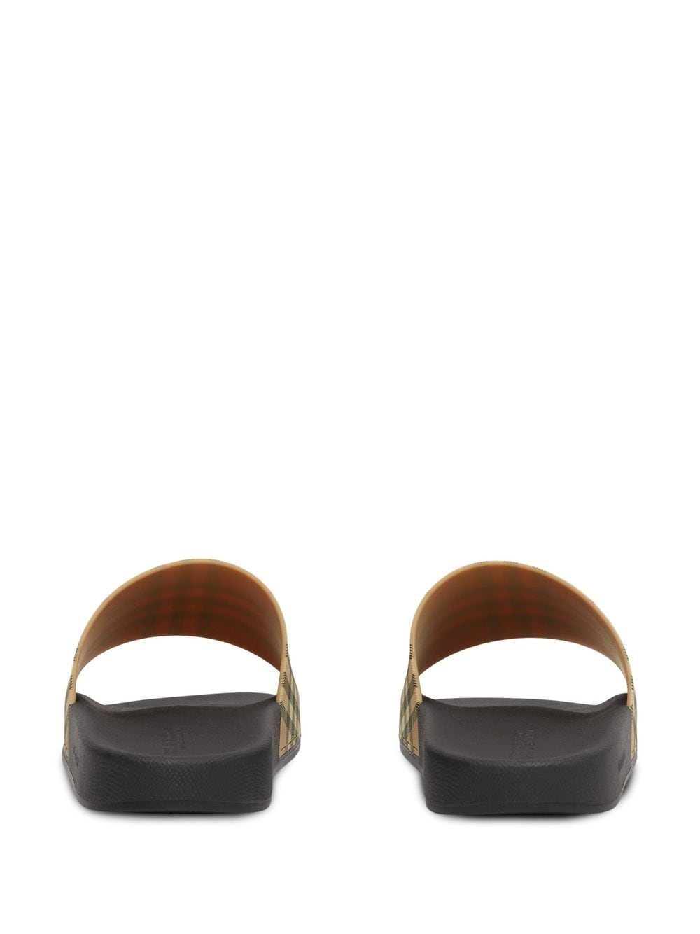 Burberry Sandals Beige Sole: Polyurethane