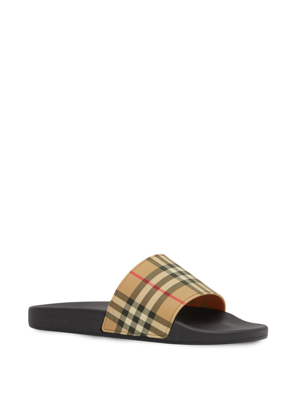 Burberry Sandals Beige Sole: Polyurethane