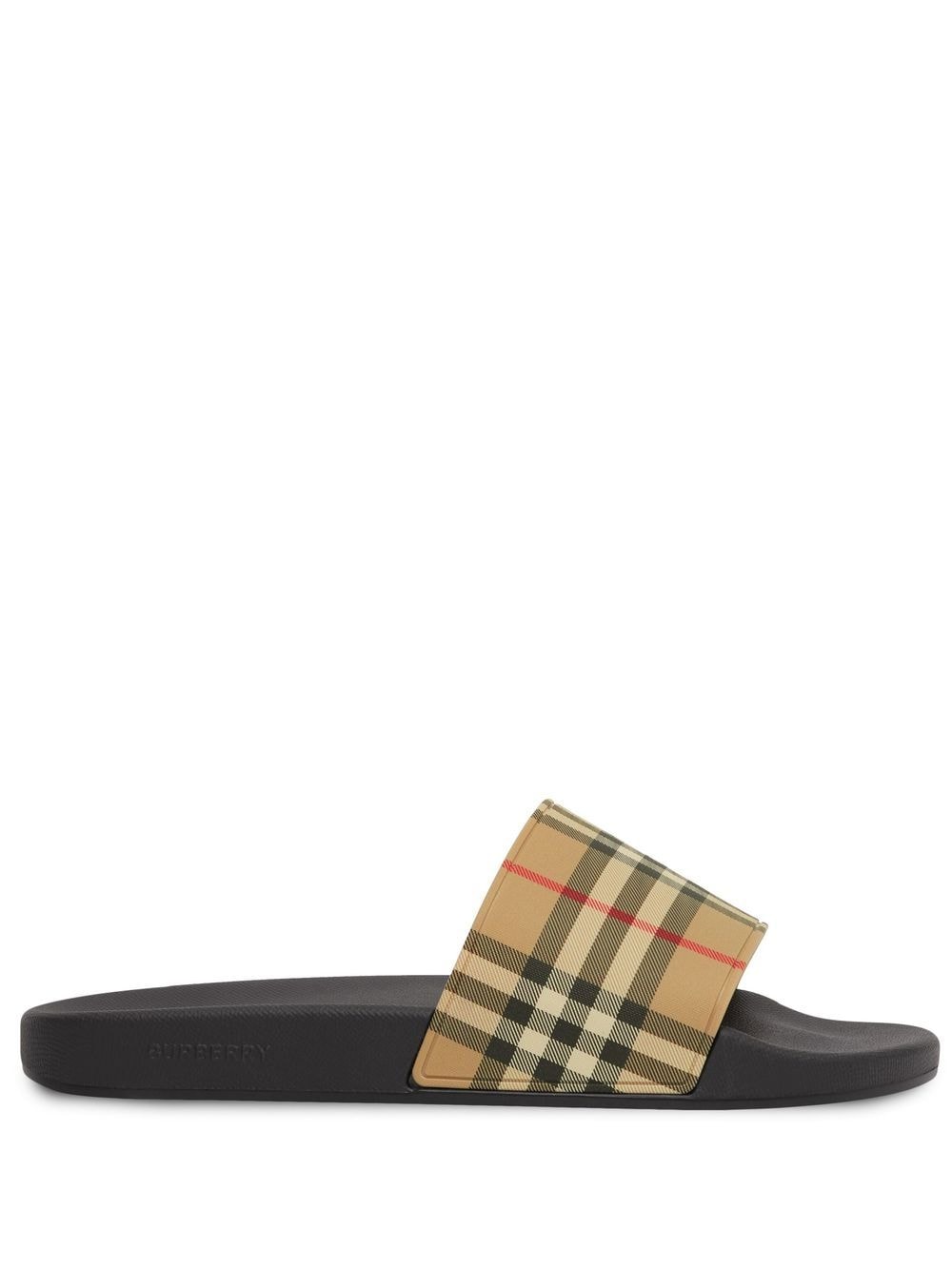 Burberry Sandals Beige Sole: Polyurethane