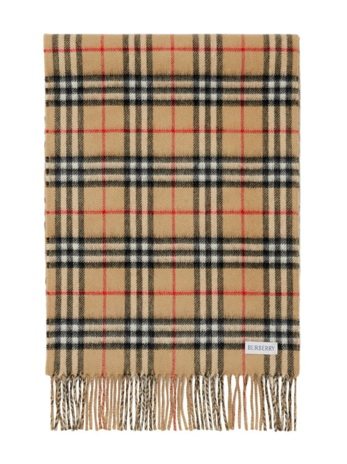 Burberry Scarfs Beige Cashmere