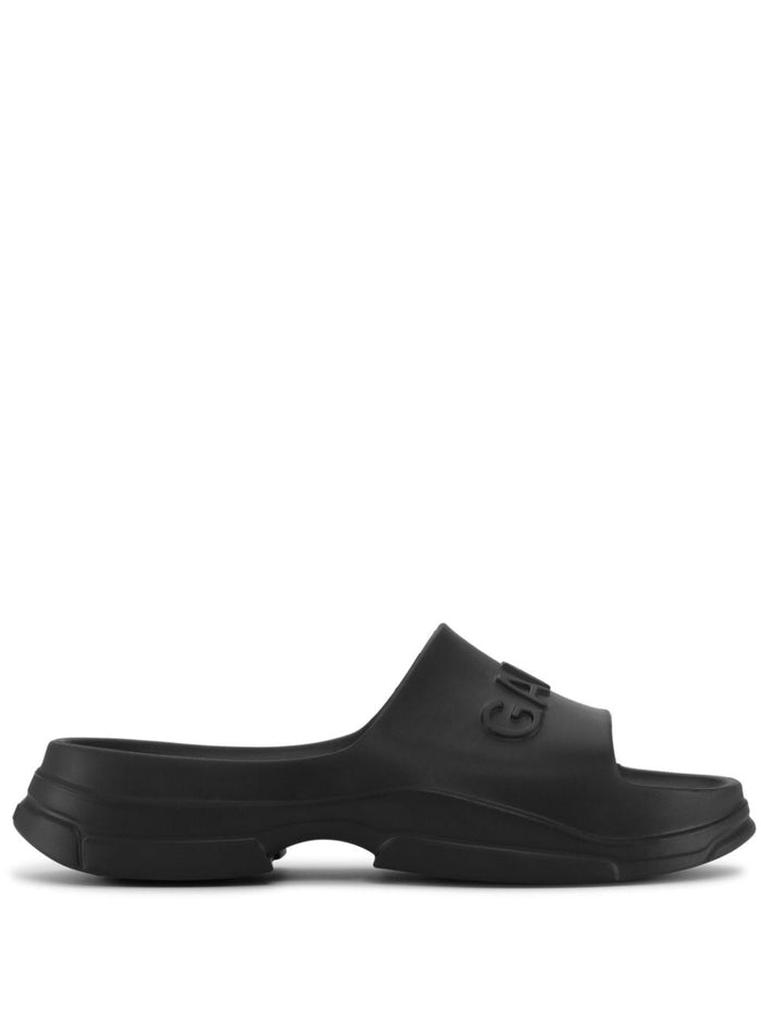 Ganni Sandals Black Polyethylene-vinyl Acetate
