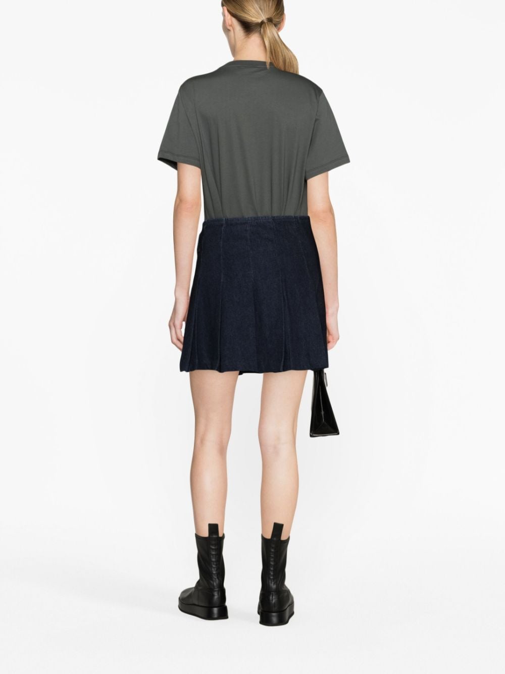 Ganni T-Shirts And Polos Grey Organic Cotton