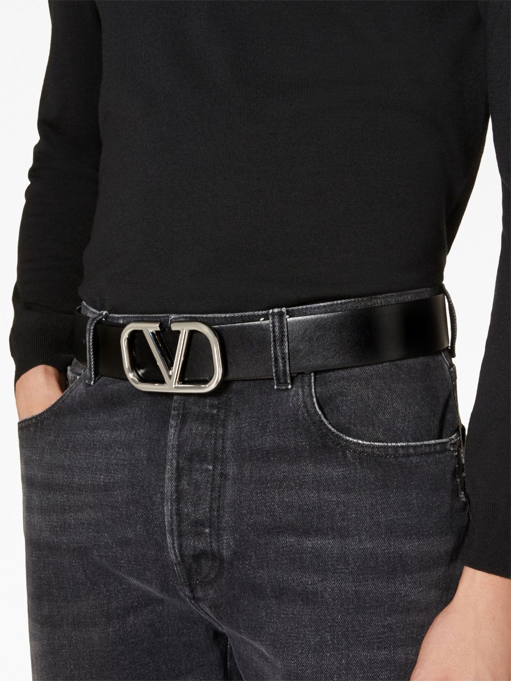 Valentino Garavani Belts Black