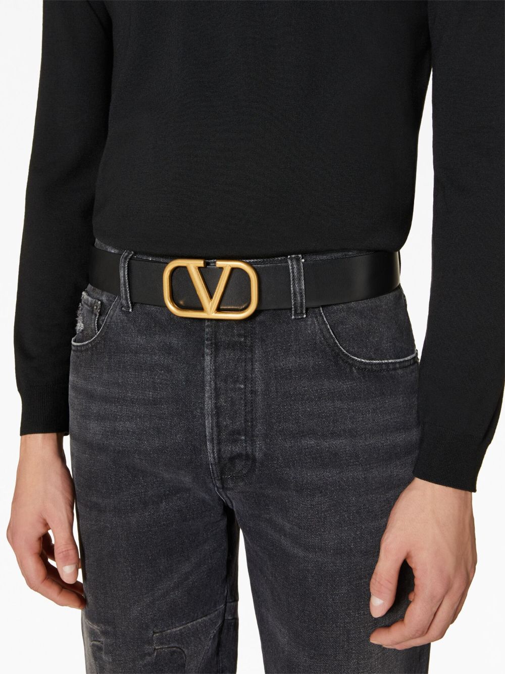 Valentino Garavani Belts Black