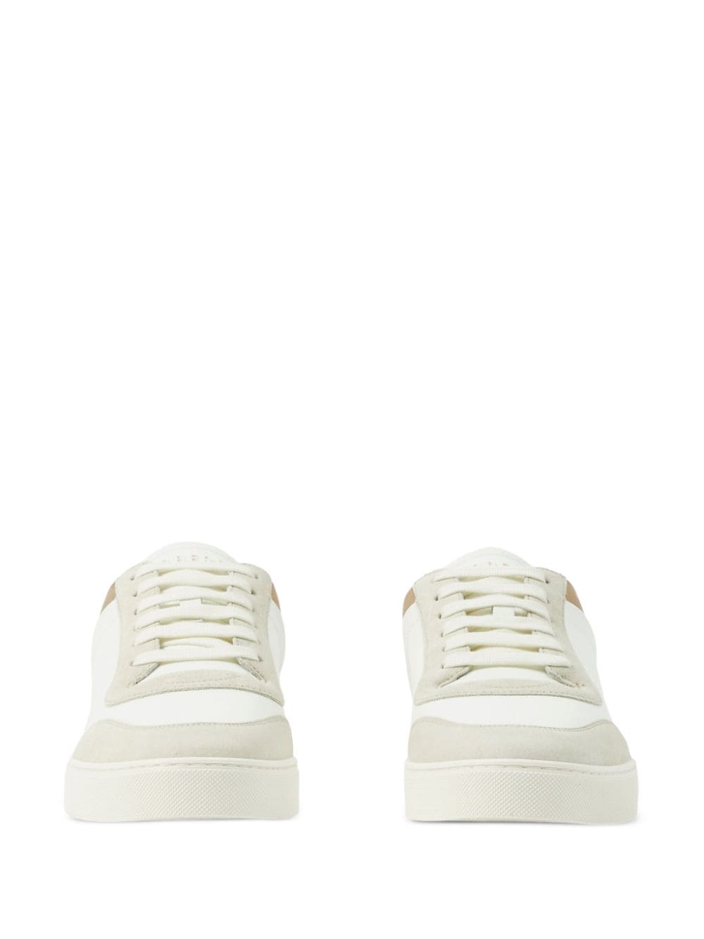 Burberry Sneakers White Exterior: Calfskin