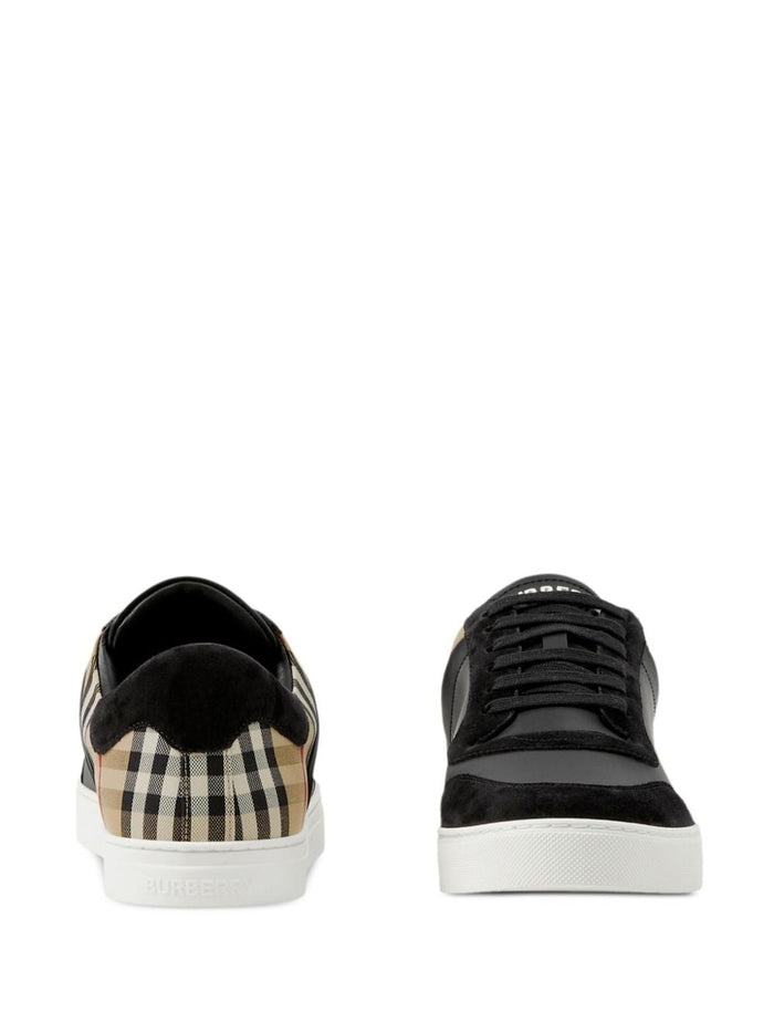 Burberry Sneakers Black Lining: Sheepskin