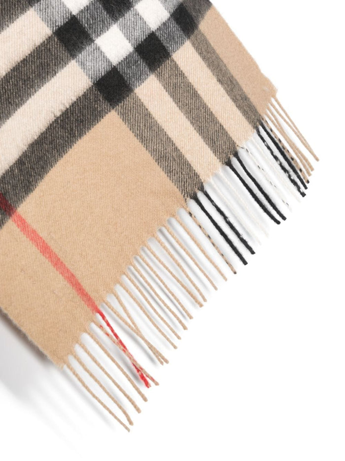 Burberry Scarfs Beige Cashmere