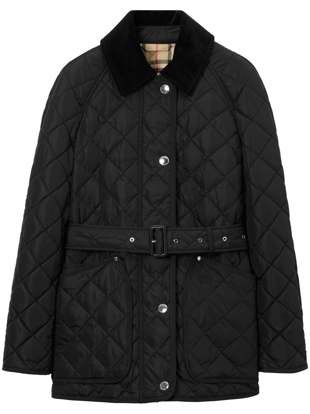 Burberry Jackets Black Polyamide