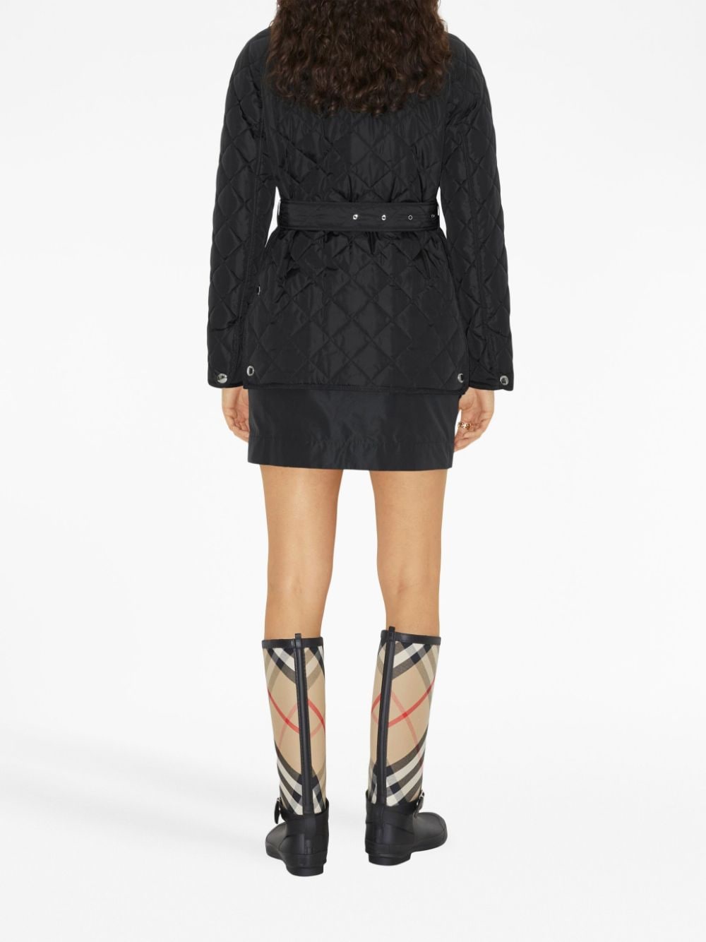 Burberry Jackets Black Polyamide