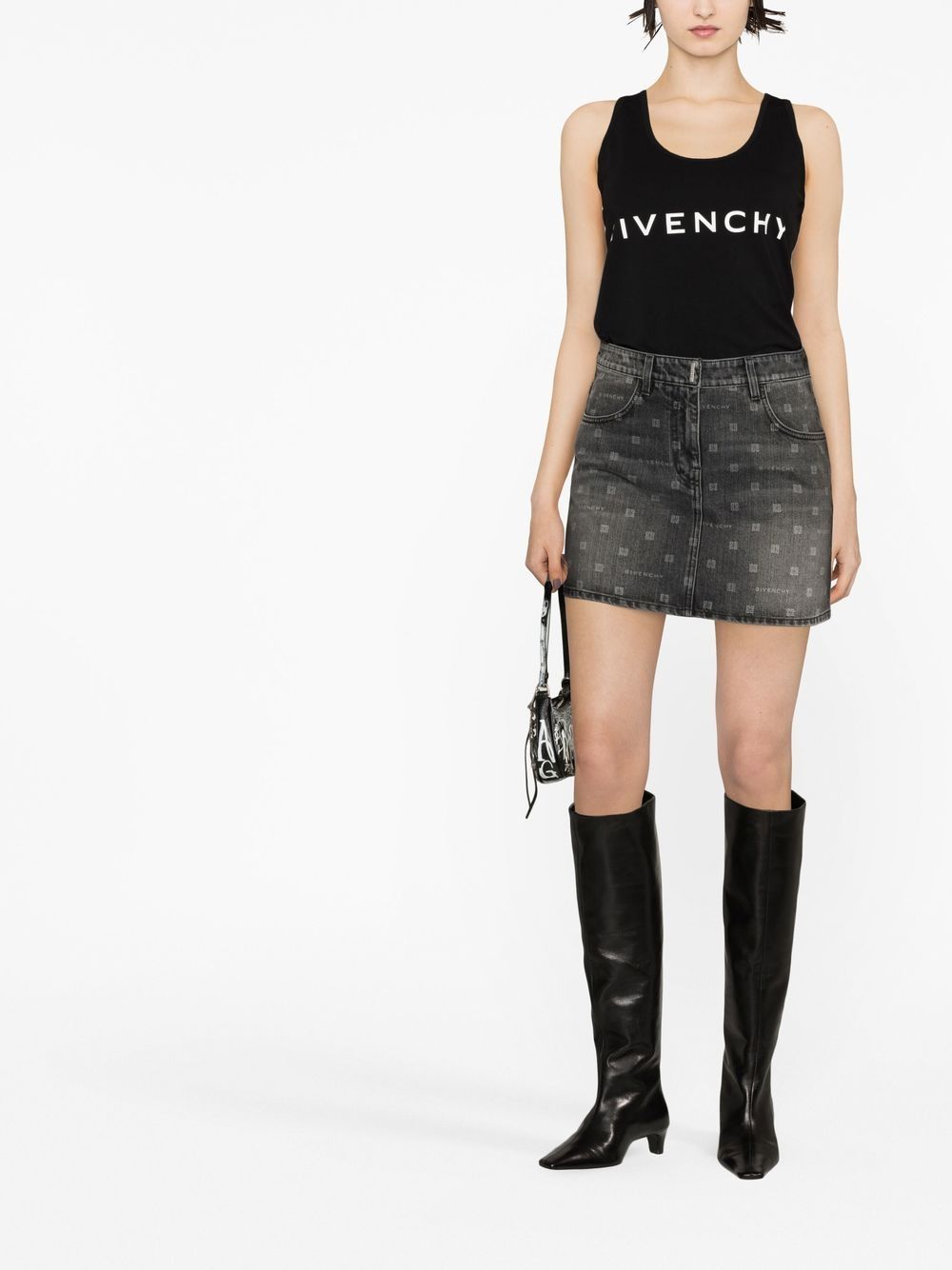 Givenchy Top Black Cotton