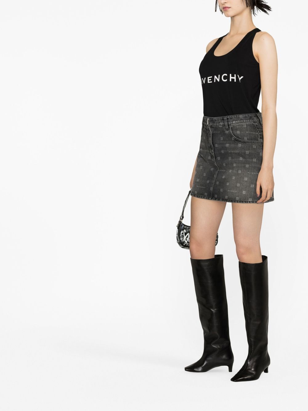 Givenchy Top Black Cotton