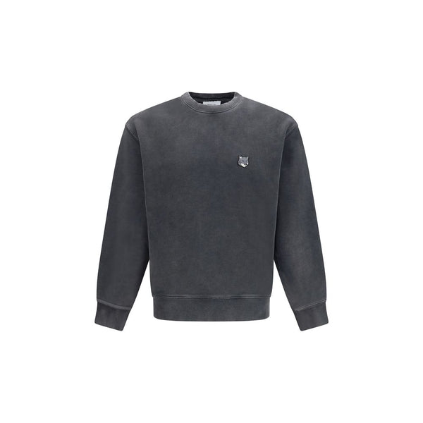 Maison Kitsuné 100% Cotton sweatshirt in gray