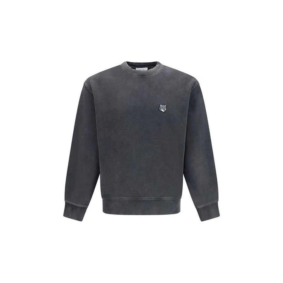 Maison Kitsuné 100% Cotton sweatshirt in gray