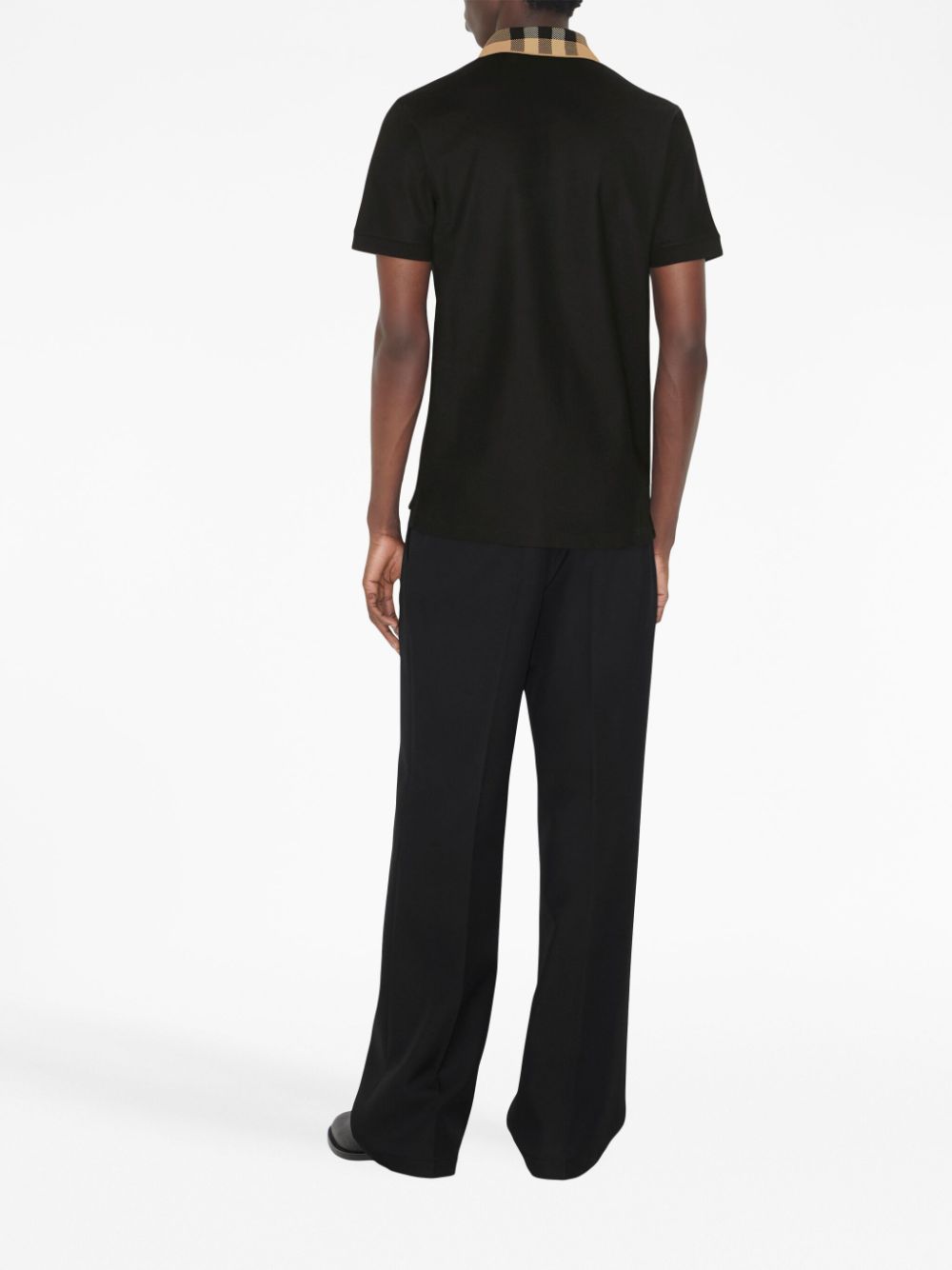 Burberry T-Shirts And Polos Black Cotton