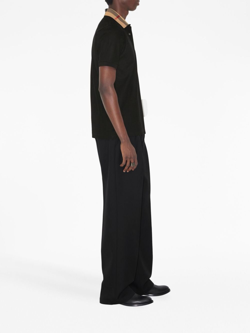 Burberry T-Shirts And Polos Black Cotton