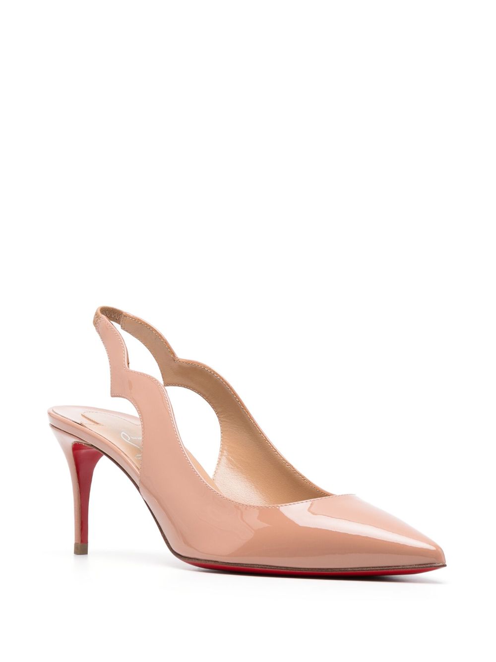 Christian Louboutin With Heel Powder Calf Leather