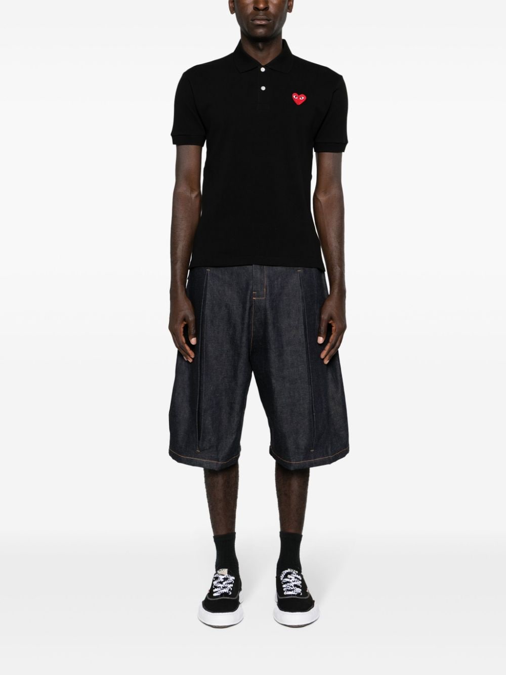 Comme Des Garcons T-Shirts And Polos Black Cotton