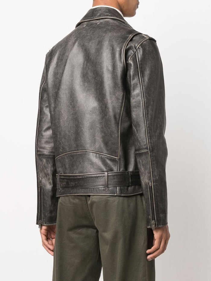 Golden Goose Jackets Black Calf Leather