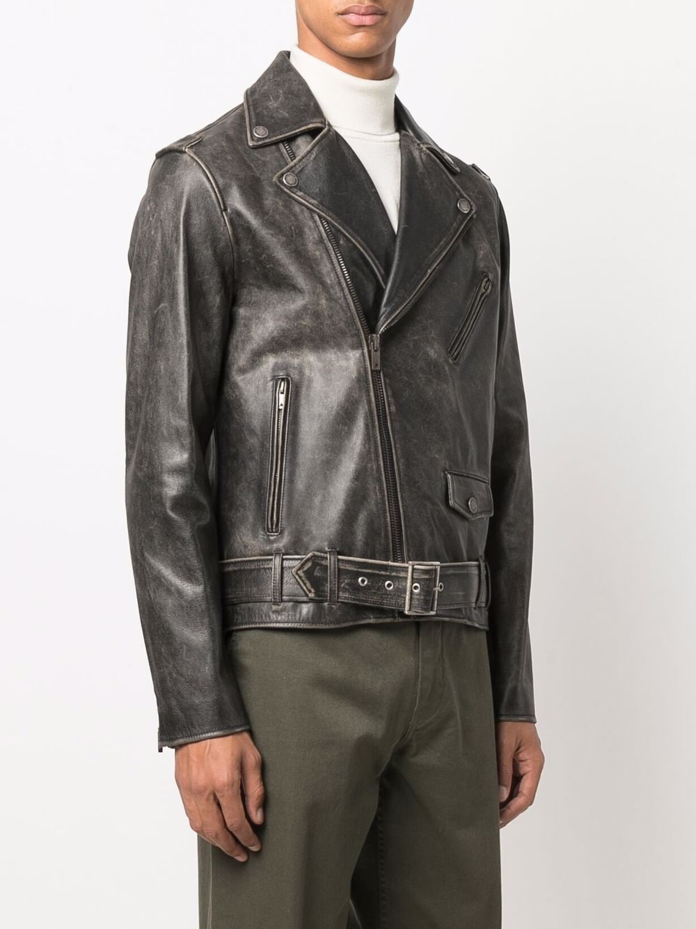 Golden Goose Jackets Black Calf Leather