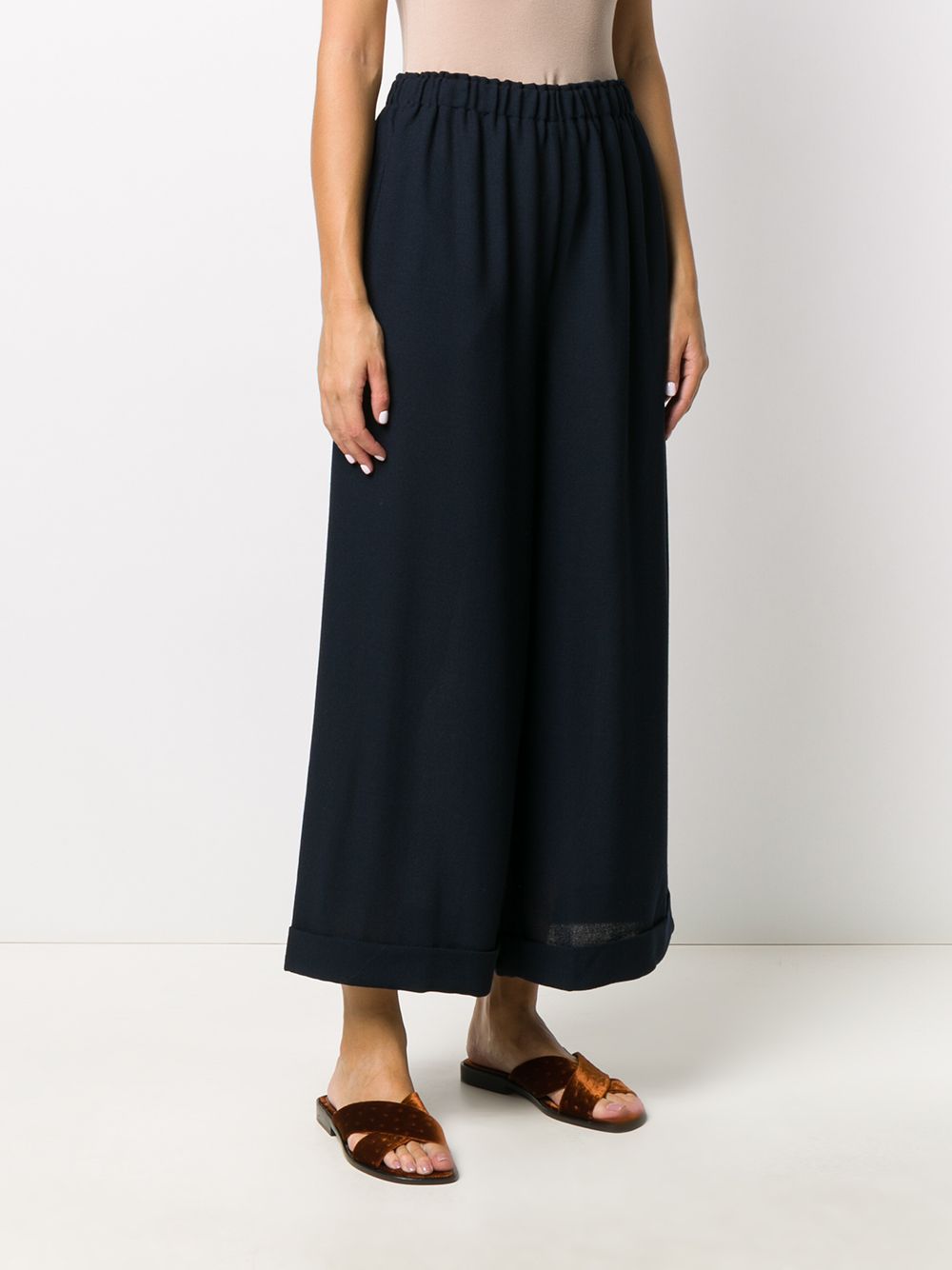 Daniela Gregis Trousers Blue Wool