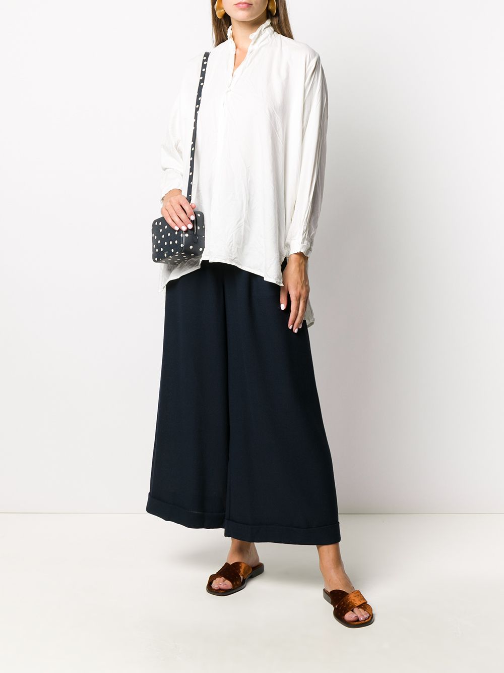 Daniela Gregis Trousers Blue Wool