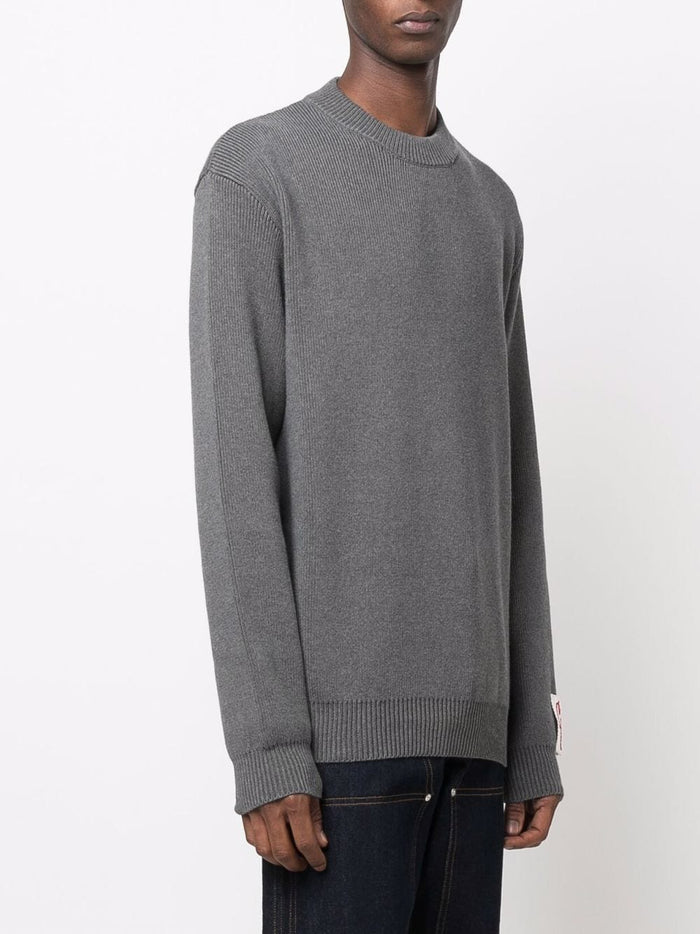 Golden Goose Sweaters Grey Cotton