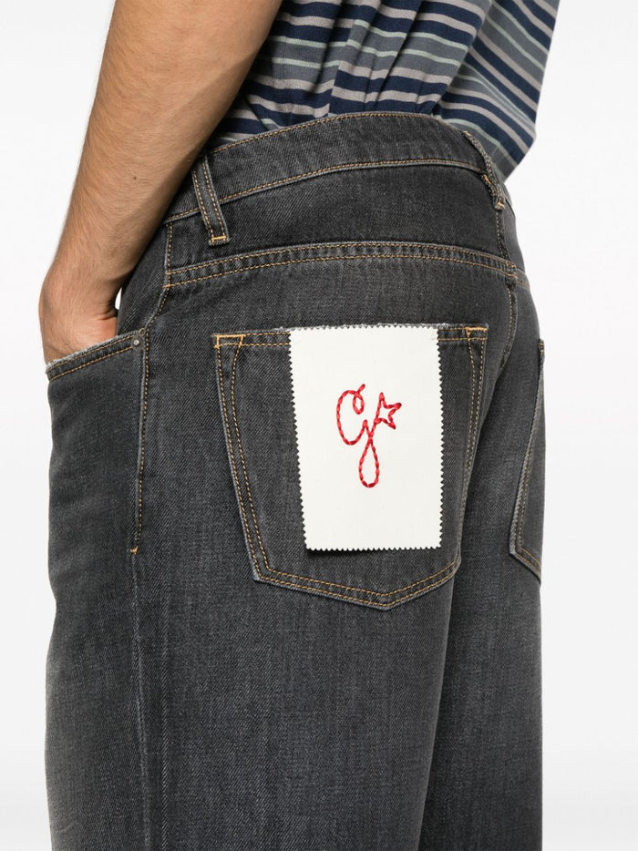 Golden Goose Jeans Black Cotton