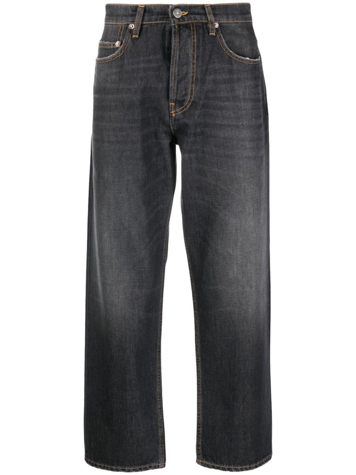 Golden Goose Jeans Black Cotton
