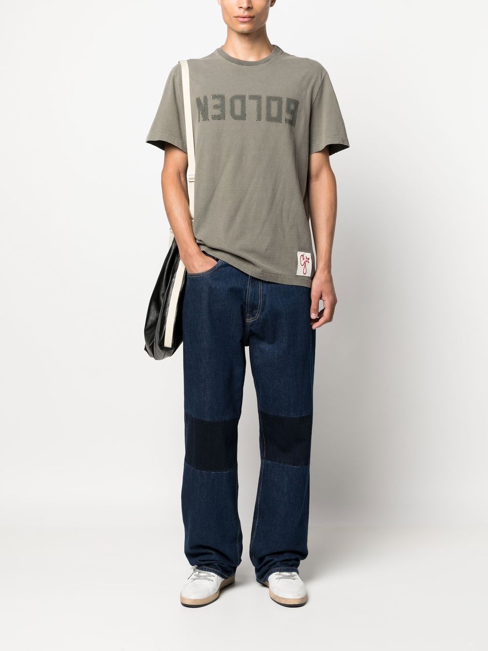 Golden Goose T-Shirts And Polos Green Cotton