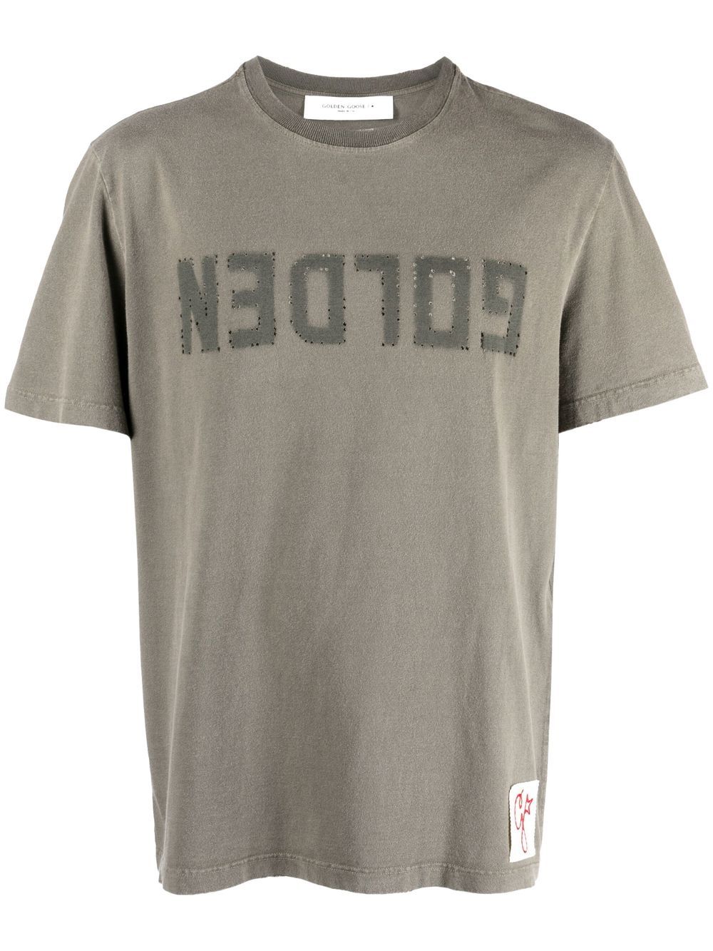Golden Goose T-Shirts And Polos Green Cotton