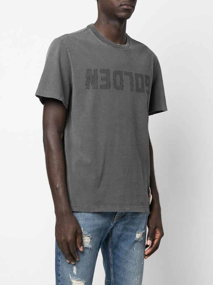 Golden Goose T-Shirts And Polos Grey Cotton